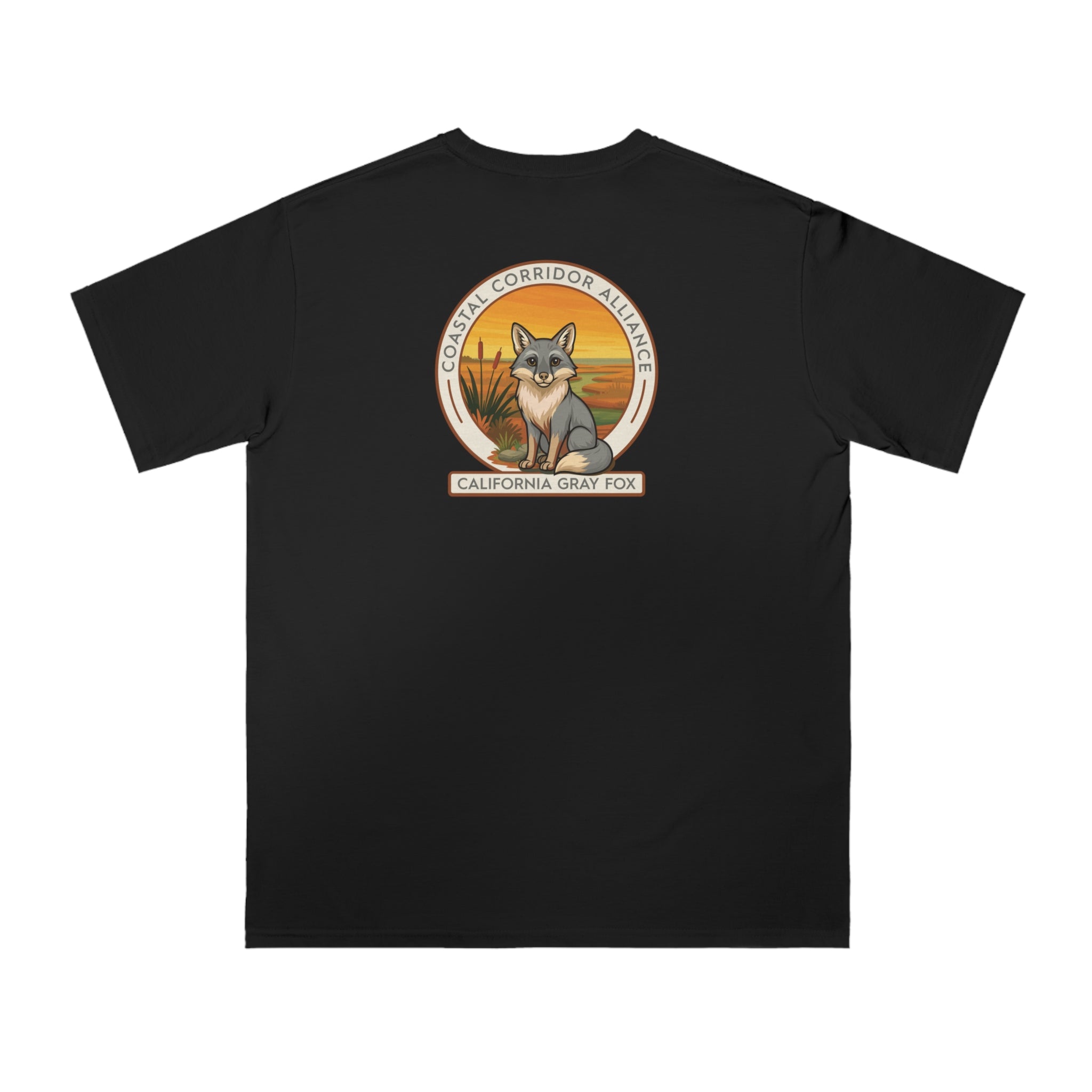 Gray Fox | Organic T-Shirt | Unisex