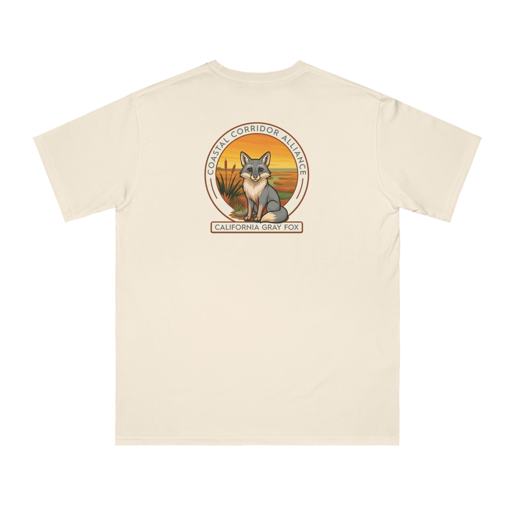 Gray Fox | Organic T-Shirt | Unisex