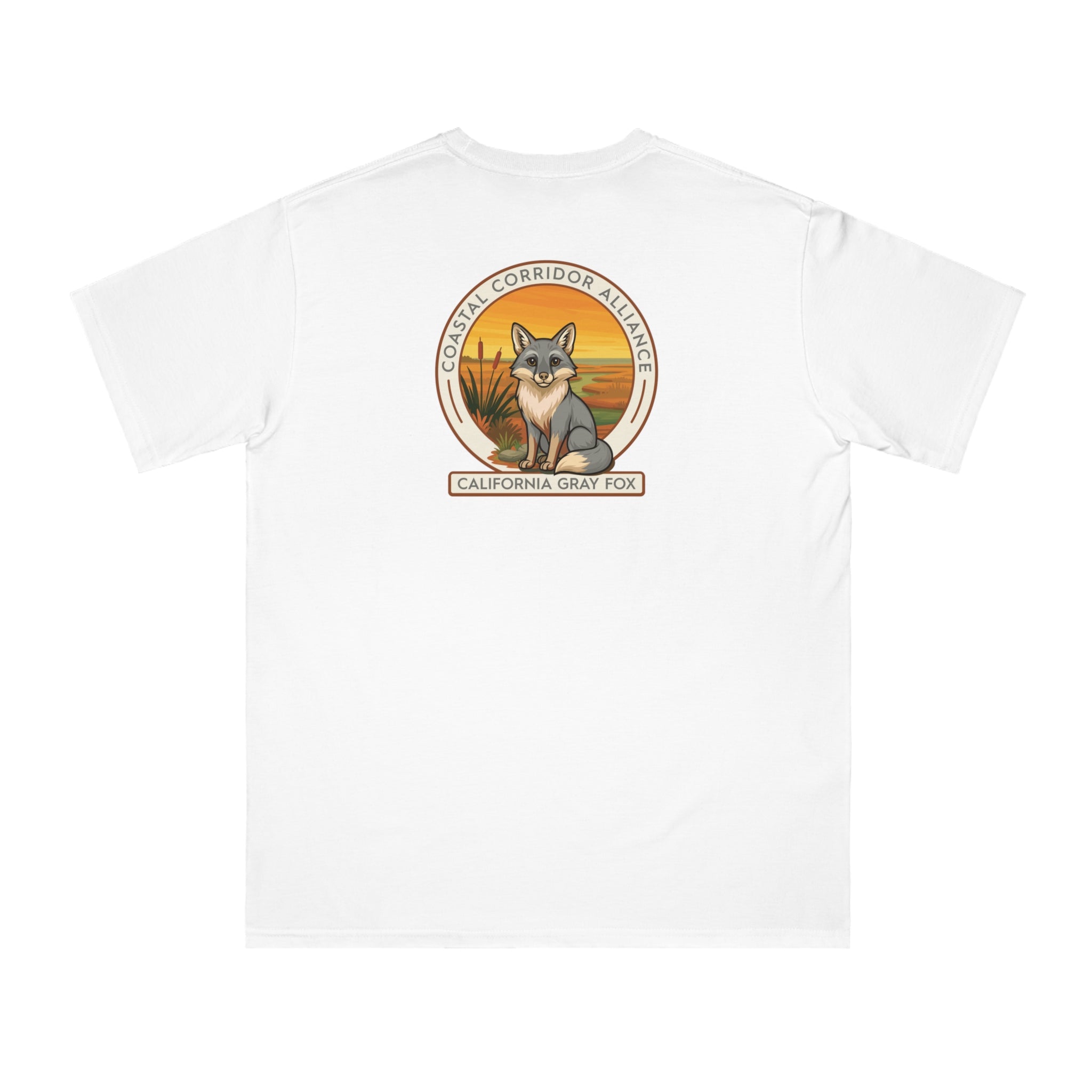 Gray Fox | Organic T-Shirt | Unisex